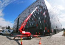 Usługi wysokościowe przy czyszczeniu elewacji